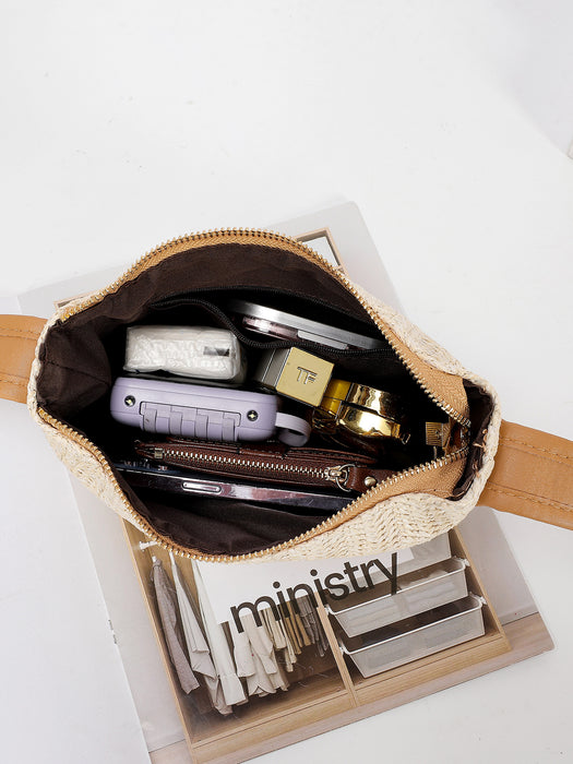 Wholesale Straw woven small bag can be used as a handbag shoulder bag or crossbody bag