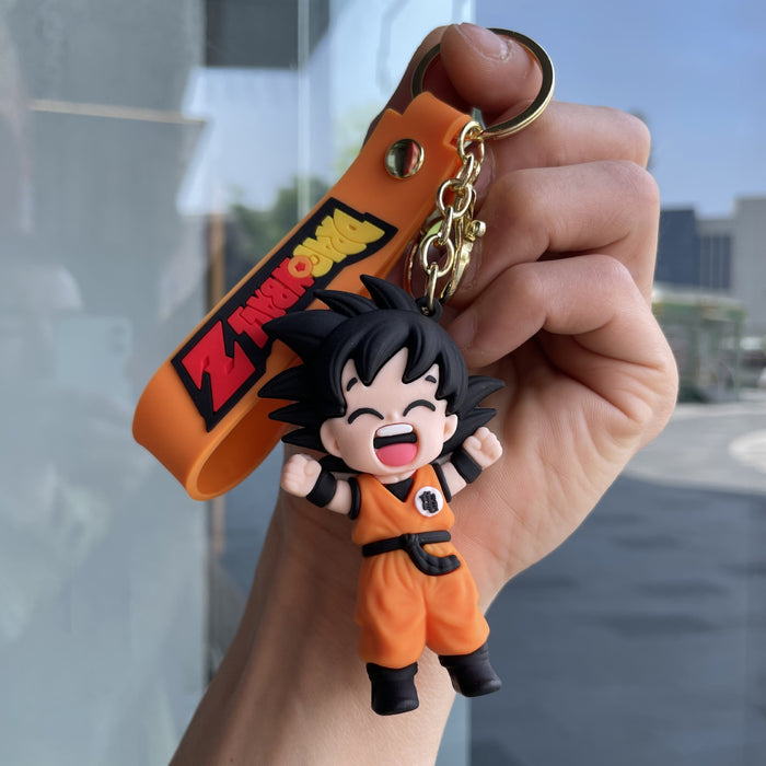 Wholesale Keychain Cartoon Doll Car Keychain Pendant Bag Pendant Baby Grabber Small Gift