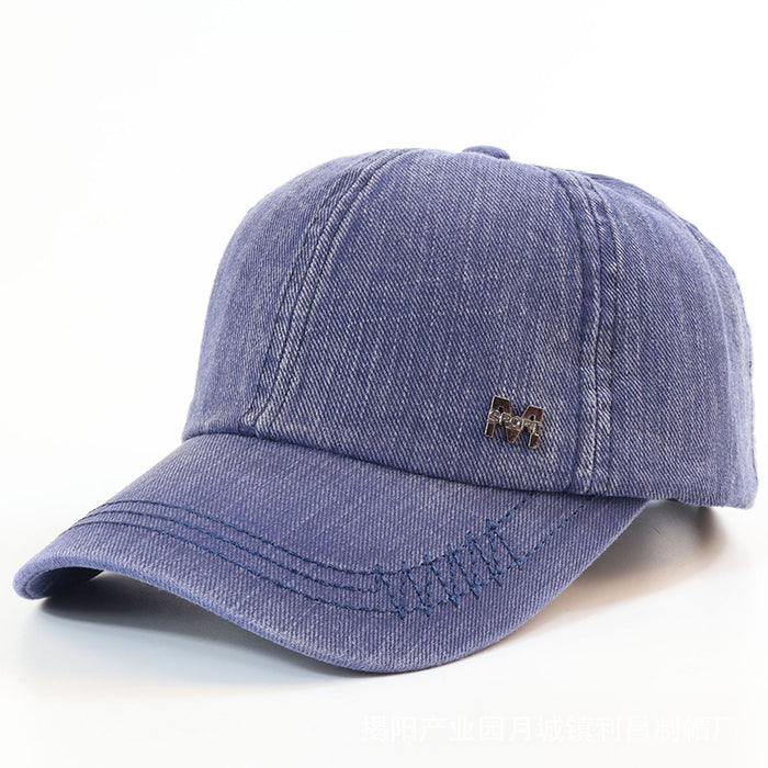 Wholesale Duck tongue hat, sun protection and sunshade hat, outdoor sports washed baseball cap