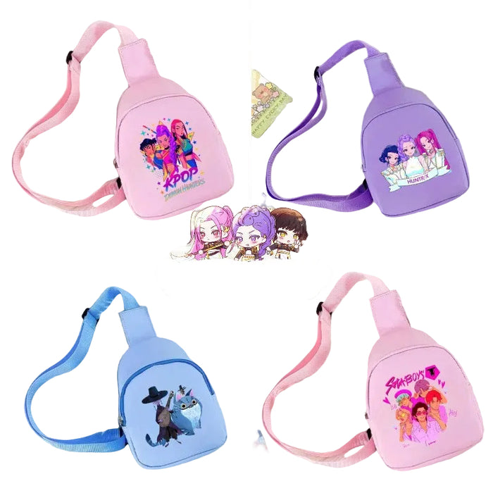 Wholesale Cute candy-colored PU leather shoulder bag suitable for both boys and girls