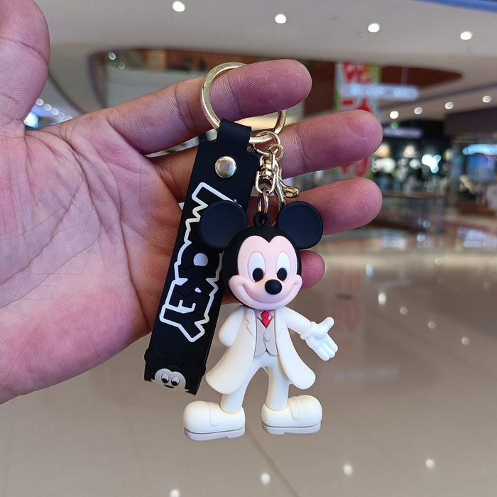 Wholesale Cartoon Silicone Doll Keychain JDC-KC-KuangK041