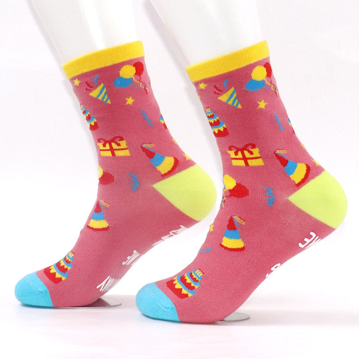 Wholesale  Adult cotton high socks  knitted cotton socks feet  dispensing floor socks
