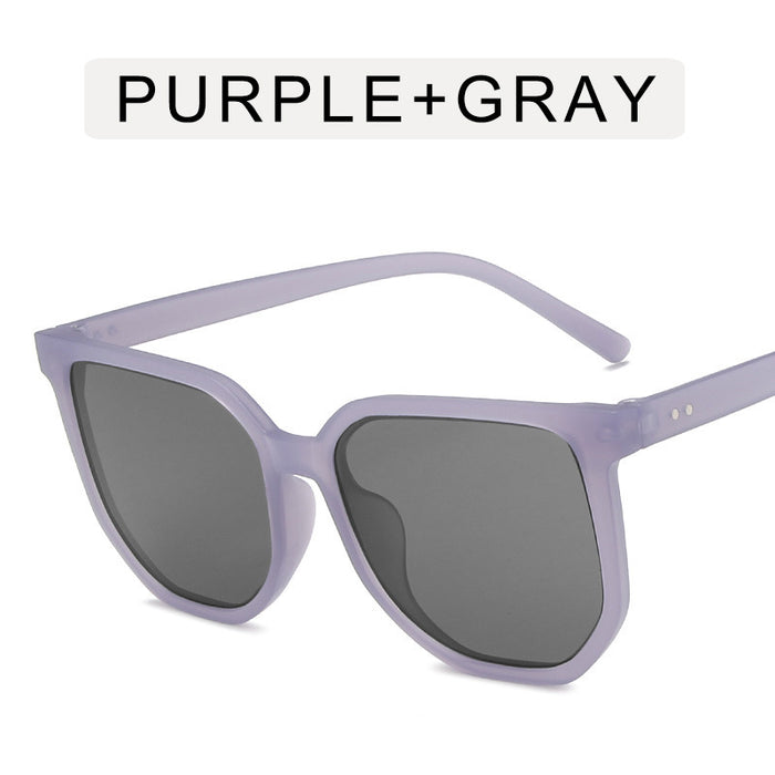 Wholesale Polygonal frame rice nail sunglasses, new fashionable and simple sunglasses, sun shading beach glasses