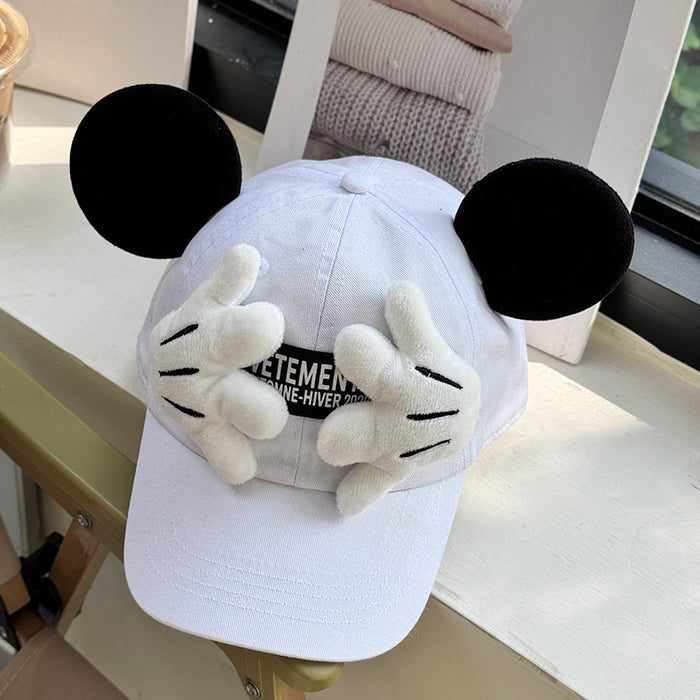 Wholesale Cartoon Ears Baseball Hat Parent Child Palm Duck Tongue Hat