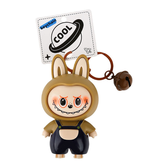 Wholesale Face-Changing doll  Keychain Cute Cartoon Toys Couple Bag Pendant Doll Machine Small Gift