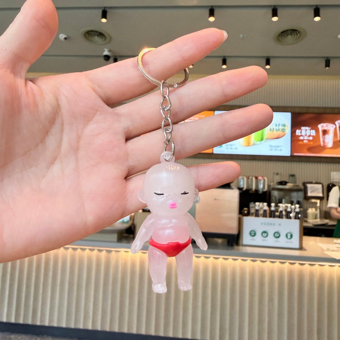 Wholesale Little Black Doll Keychain Pendant Small Gift