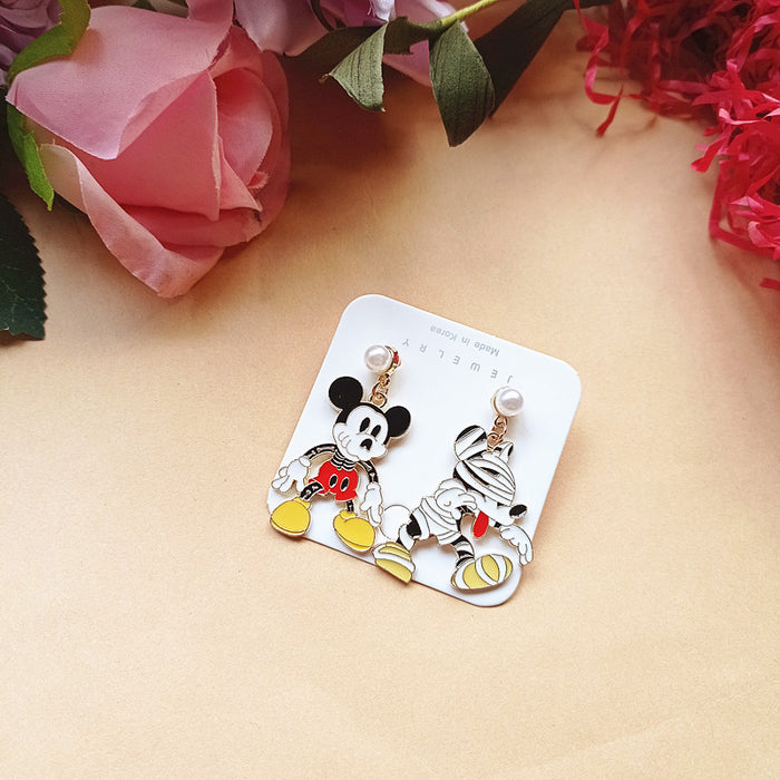 Wholesale Cute Alloy Cartoon Earrings JDC-ES-Xiaox012