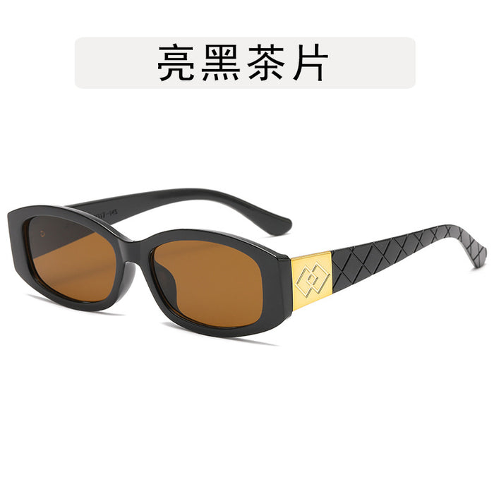 Wholesale Retro small frame sunglasses, fashionable and high-end sunglasses, sunscreen glasses