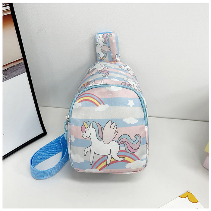 Wholesale Chest bag cross-border fashionable printed fashionable cute change shoulder bag