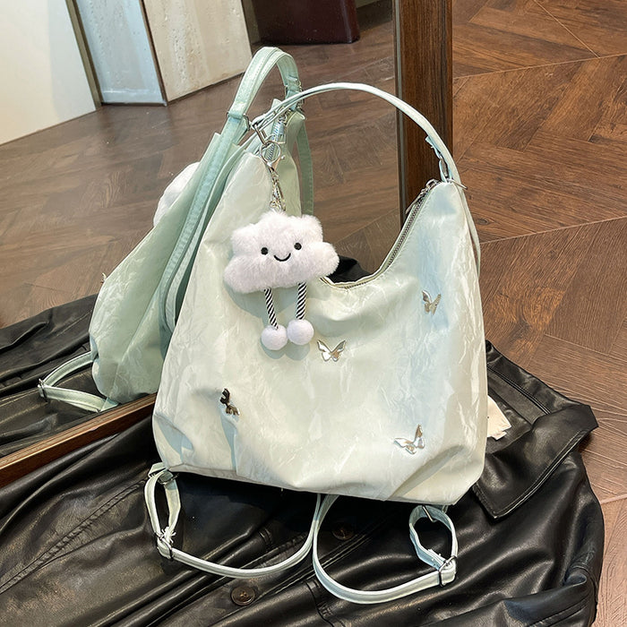 Wholesale Large capacity bag, new niche design, commuting multifunctional backpack, single shoulder, crossbody backpack