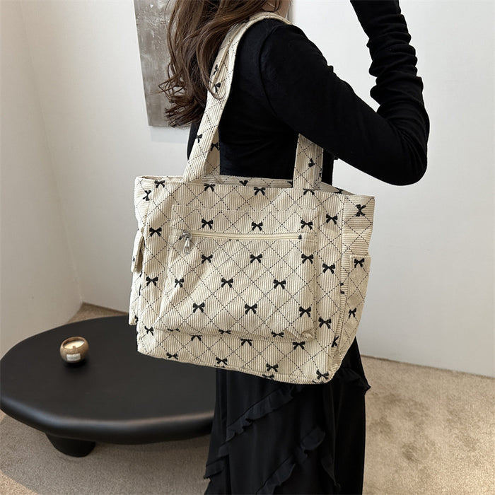 Wholesale Temperament Fashion One Shoulder Crossbody Bowknot JDC-SD-HT021