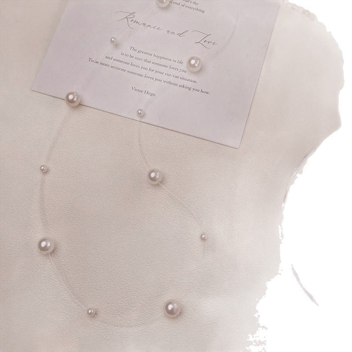 Wholesale Starry Sky Pearl Necklace, Light Luxury, Fashion, Niche, Collarbone Chain, High Grade, Neck Chain Accessories