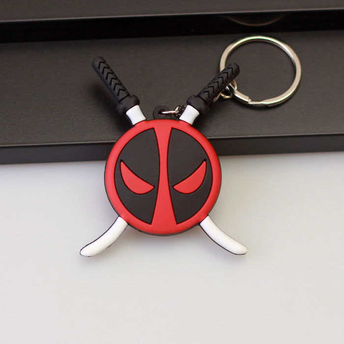 Wholesale  Cartoon Cartoon keychain pendant double-sided ornaments