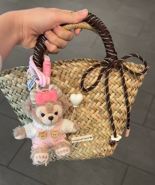 Wholesale Handmade Doll Bag Gift Bear Plush Car Keychain Pendant