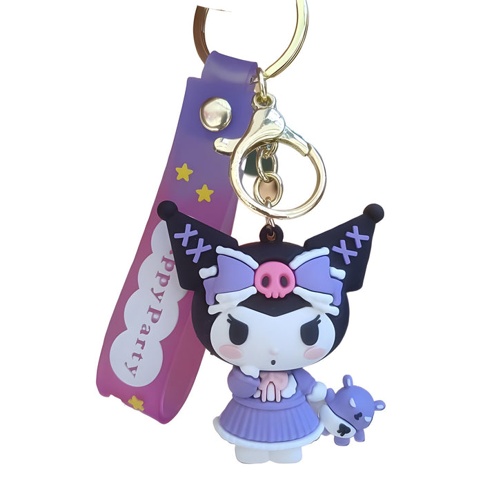 Wholesale PVC Cartoon Doll Keychain JDC-KC-KuangK011