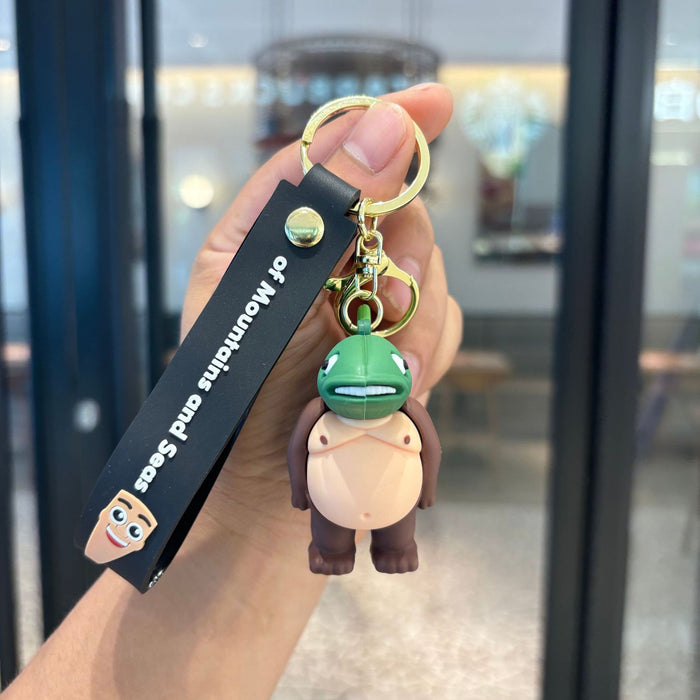 Wholesale Doll Silicone Keychain Bag Pendant Keychain