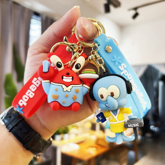 Wholesale PVC Cartoon Doll Keychain JDC-KC-WuYi274