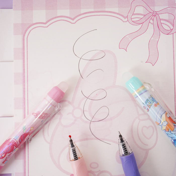 Wholesale Cute cartoon-printed erasable click pens