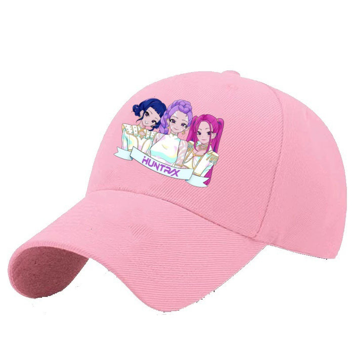 Wholesale Kpop style colorful baseball cap outdoor original design cotton polyester hat