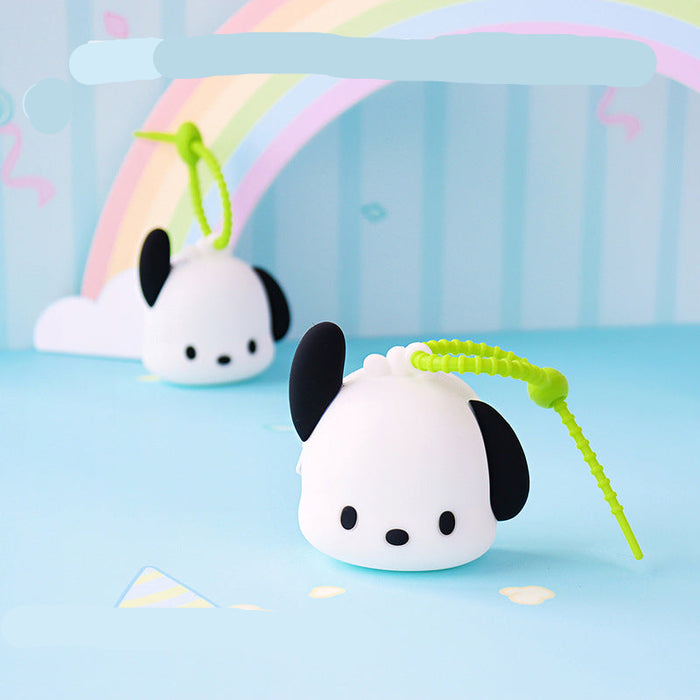 Wholesale Cute Round Bag  Children's Silicone Crossbody Bag  Girl's Change Earphone Bag