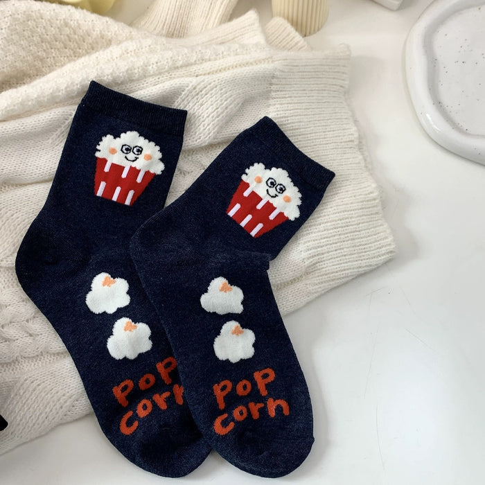 Wholesale Cute socks cartoon tube socks