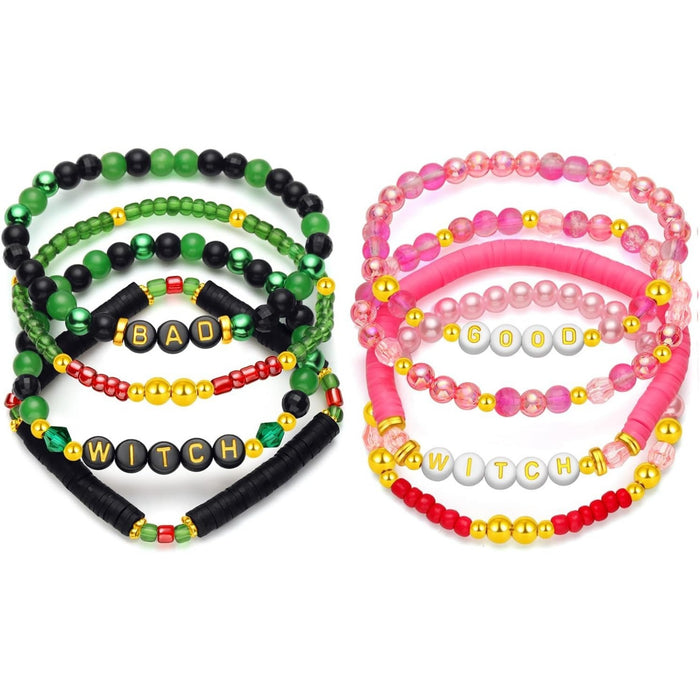 Wholesale Bracelet Couple Rice Bead Women's Bead Elastic Letter Bracelet