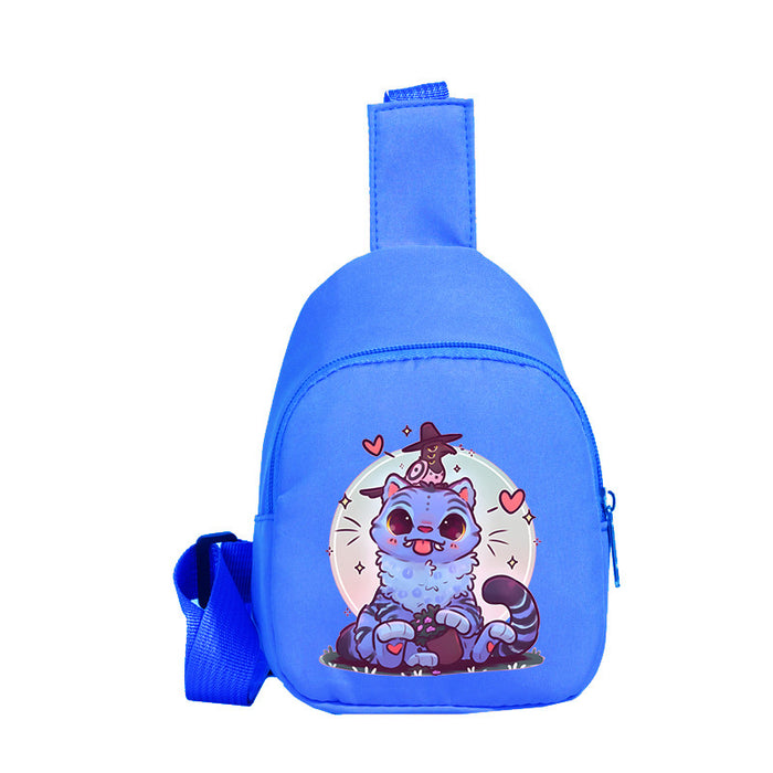 Wholesale Anime-themed Printed Shoulder Bag and Children' s Waist Bag