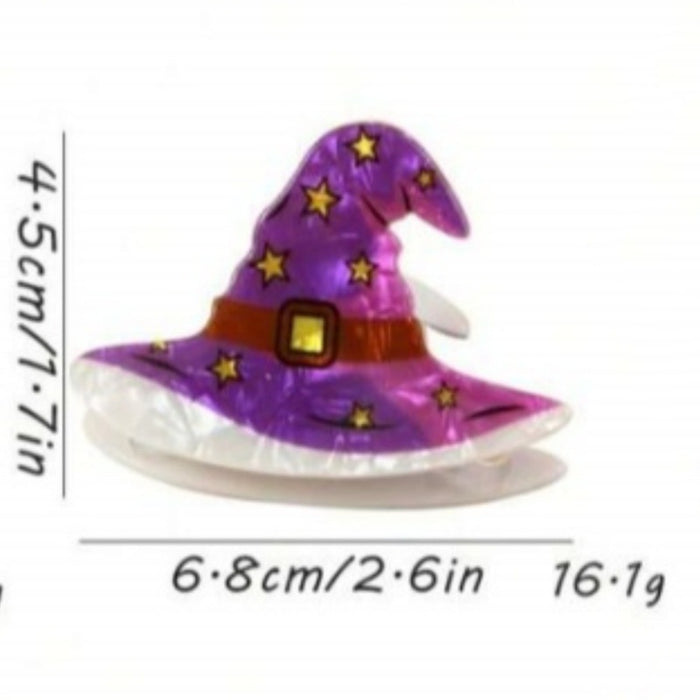 Wholesale  new ghost clip pumpkin skull ponytail clip magic hat shark clip ghost hand eyeball hairpin