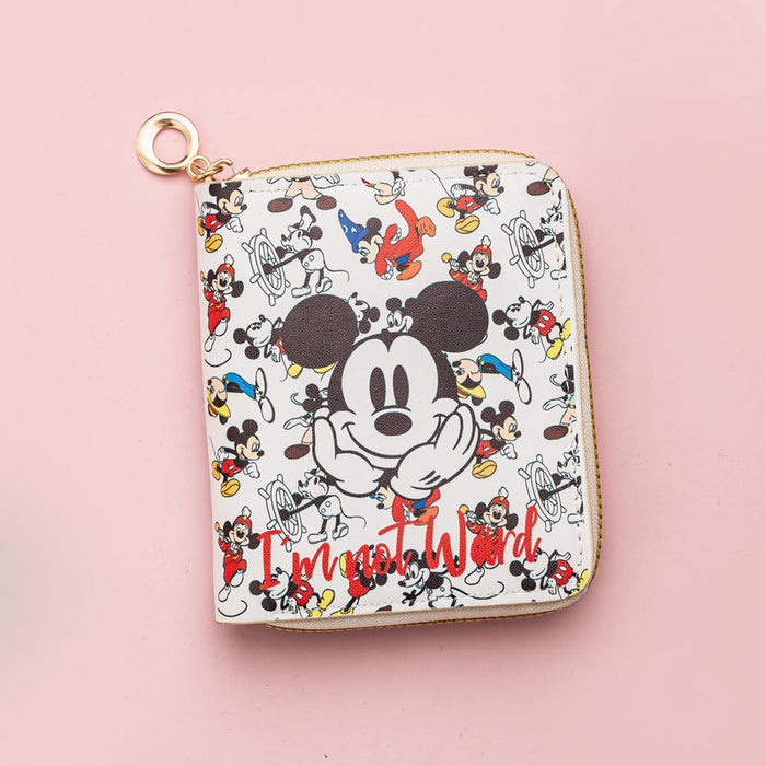 Wholesale Short PU wallet zipper design, cartoon coin purse