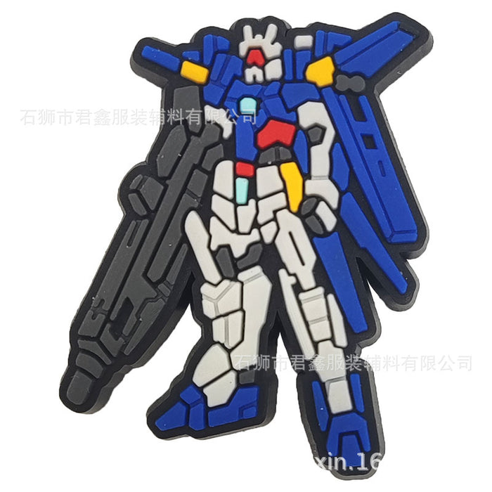 Wholesale 50pcs Cartoon Hole Shoes Buckle Decorative Buckle  Shoes Charms