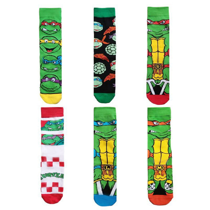 Wholesale All-season anime-themed cotton mid-calf socks
