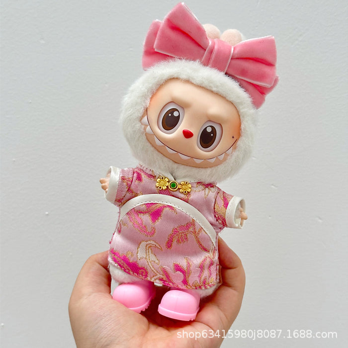 Wholesale Doll clothes can be worn and replaced with plush clothes and accessories