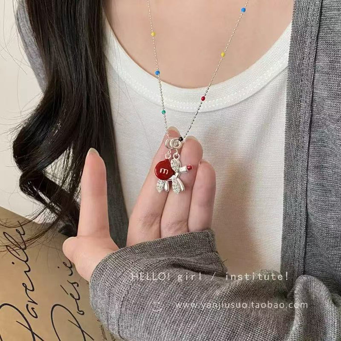 Wholesale color necklace  female accessories clavicle chain