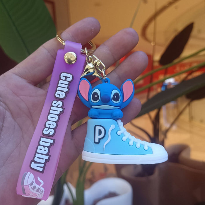 Wholesale PVC Cartoon Doll Keychain JDC-KC-KuangK012