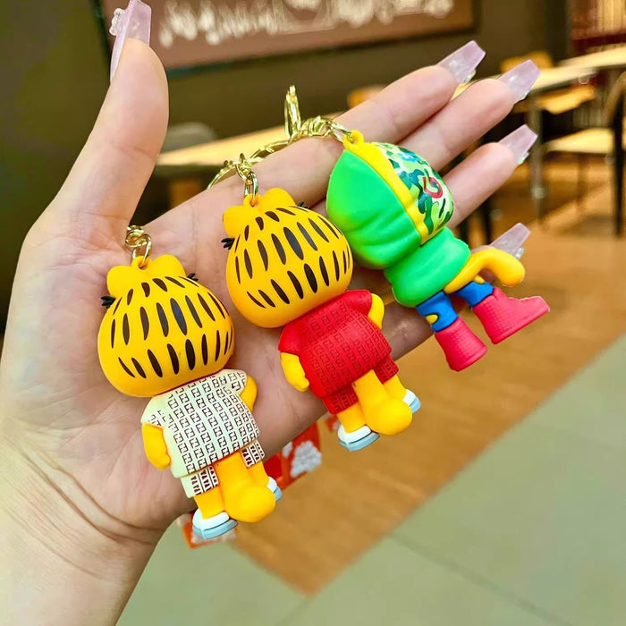 Wholesale Cartoon Keychain Cute Doll Couple Car Hanging Bag Pendant Small Gift
