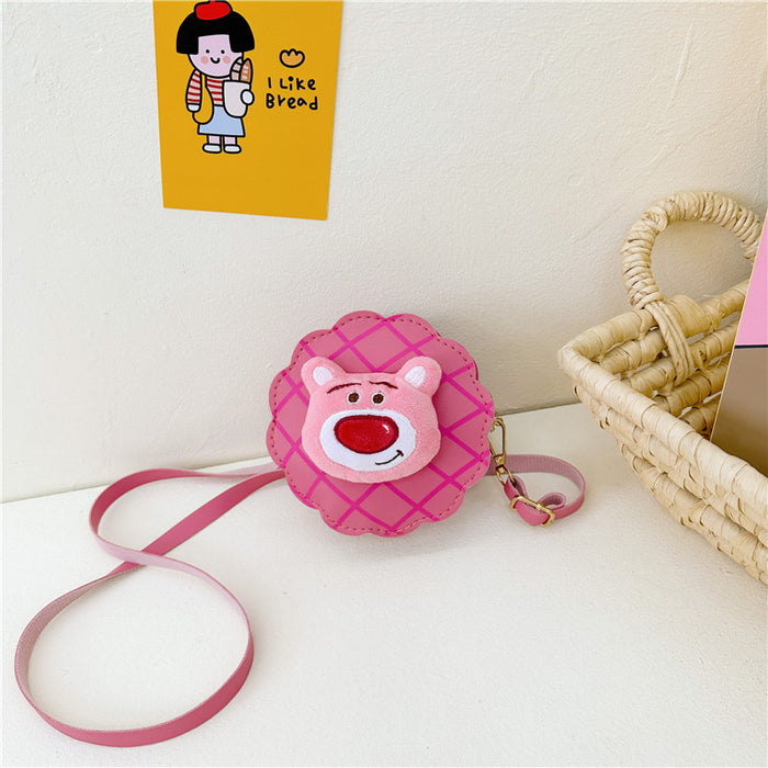 Wholesale Cartoon Little Girl Shoulder Crossbody Bag Coin Purse