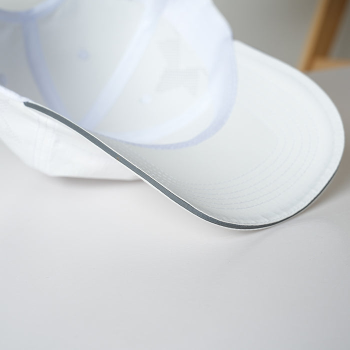 Wholesale Quick drying waterproof baseball cap, casual duckbill cap, perforated breathable reflective cap