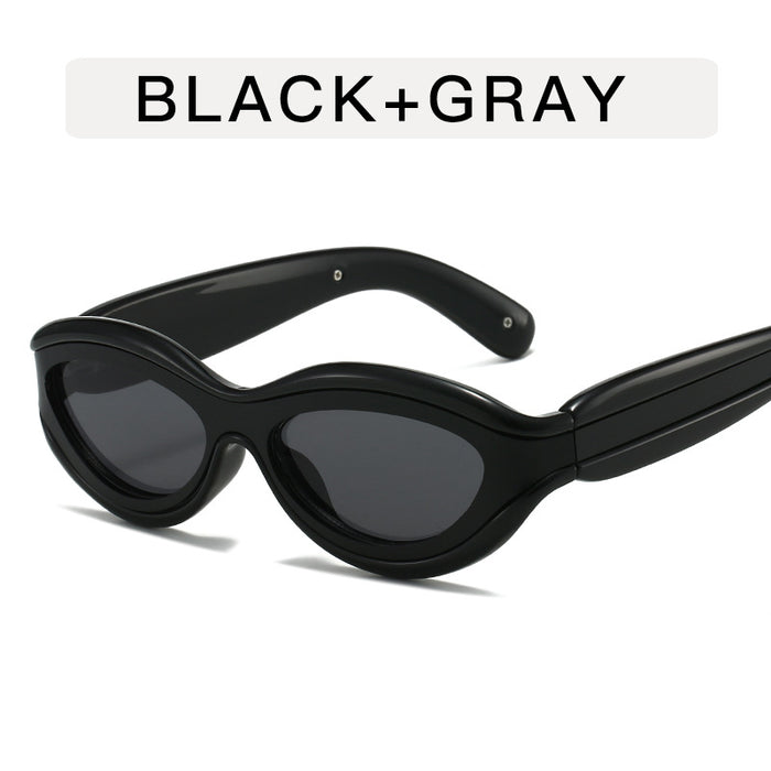 Wholesale Fashionable men's sunglasses, large frame sunglasses, personalized UV resistant glasses