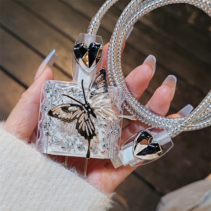 Wholesale 3D Butterfly Charger Protective Case 20W