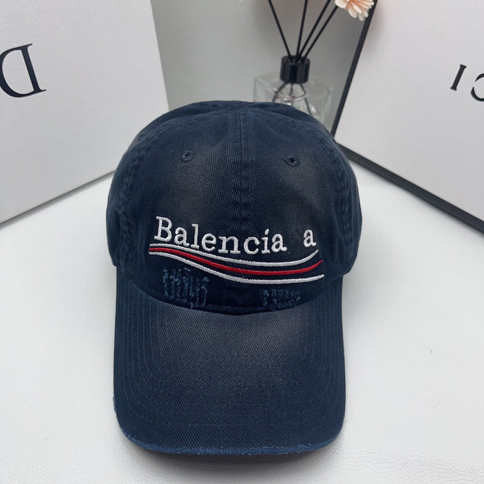 Wholesale Broken hole baseball cap, soft top duckbill cap, sun protection cap