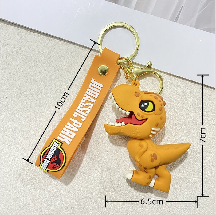 Wholesale Various cute dinosaur keychains