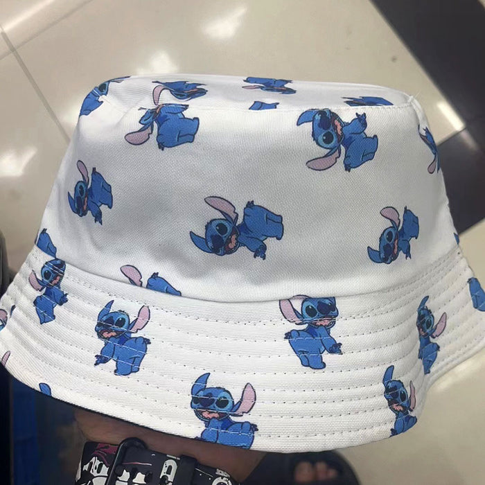 Wholesale Printed fisherman hat anime peripheral cartoon sunshade and sun protection reversible basin hat