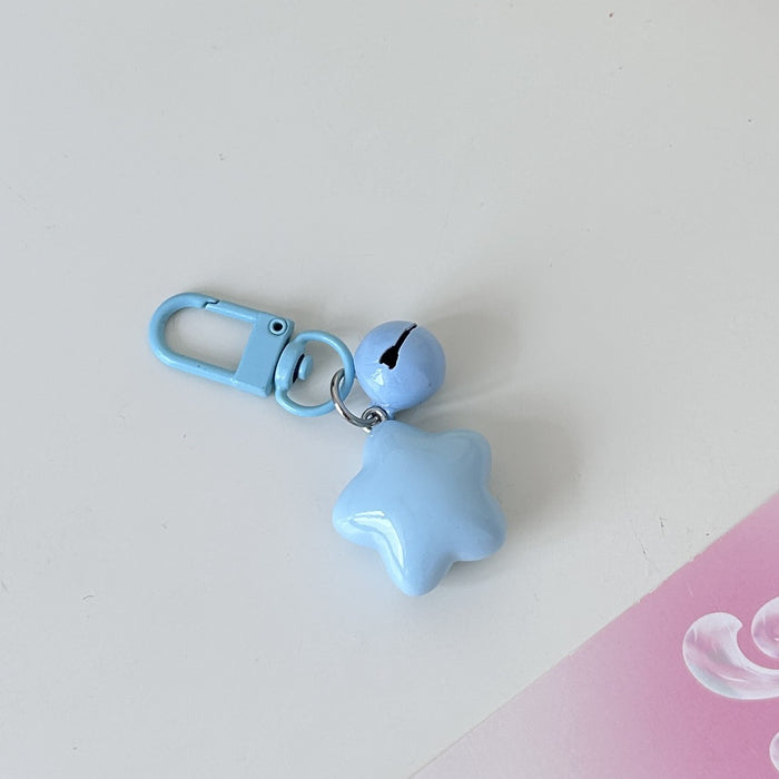 Wholesale Keychain fun and cute candy five-pointed star pendant