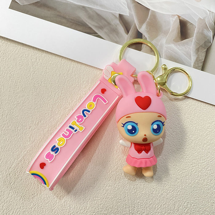 Wholesale Wonderful pendant wholesale couple backpack doll hanging accessories keychain doll accessories keychain