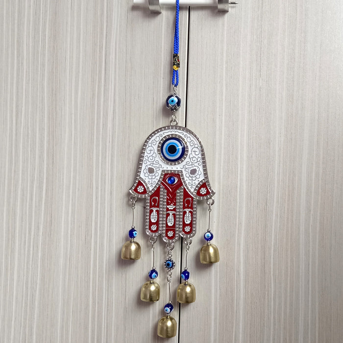 Wholesale Wind Chime Pendant Retro Blue Eye Pendant Devil's Eye Wall Decor Wind Chime