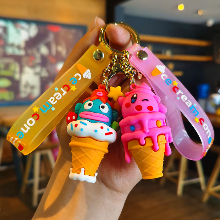 Wholesale Cartoon Doll Silicone Keychain JDC-KC-Tingm245