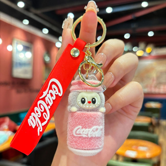 Wholesale Sheep keychain pendant cartoon keychain car keychain bag pendant