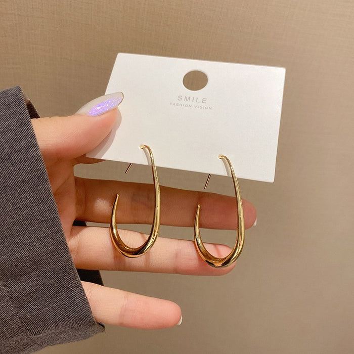 Wholesale Earrings with copper plated large earrings, high-end retro earrings and earrings, 2 new styles