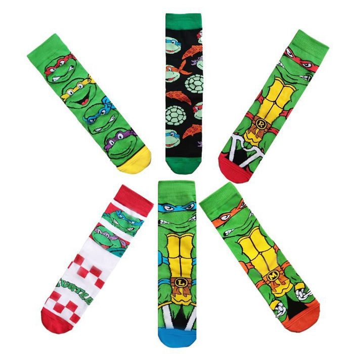 Wholesale All-season anime-themed cotton mid-calf socks