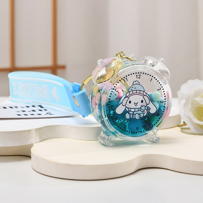 Wholesale Cartoon Quicksand Swim Ring Keychain